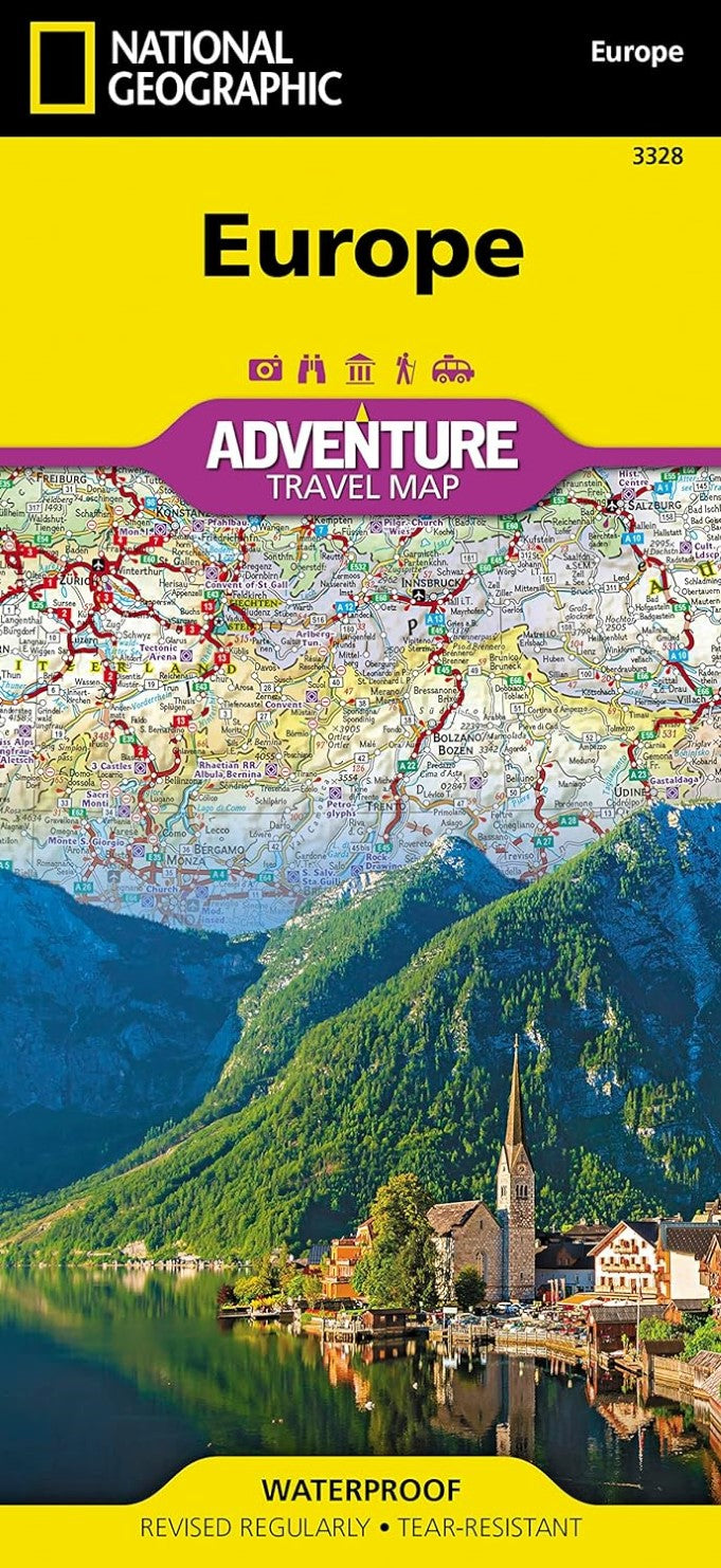 Europe Adventure Map 3300