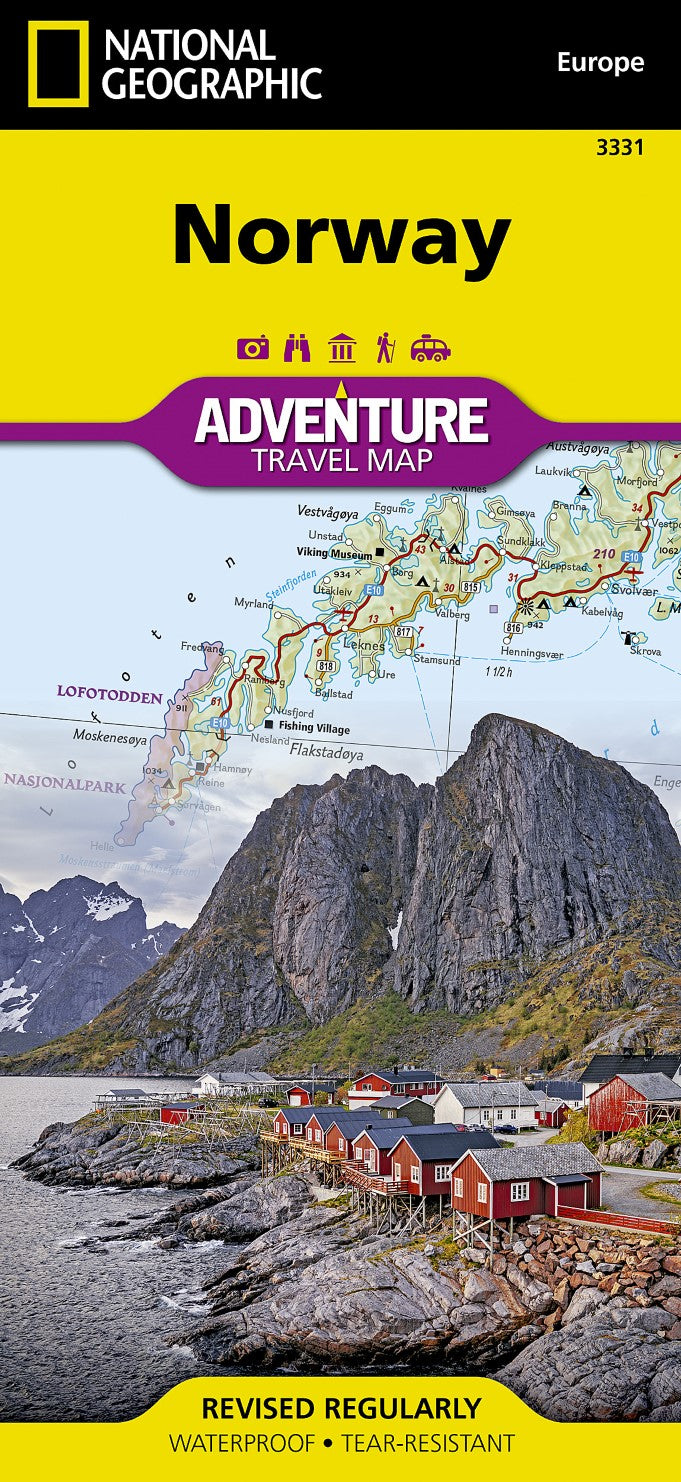 Norway Adventure Map