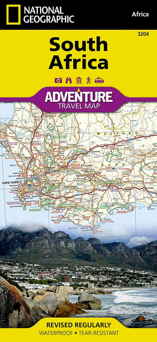 South Africa Adventure Map