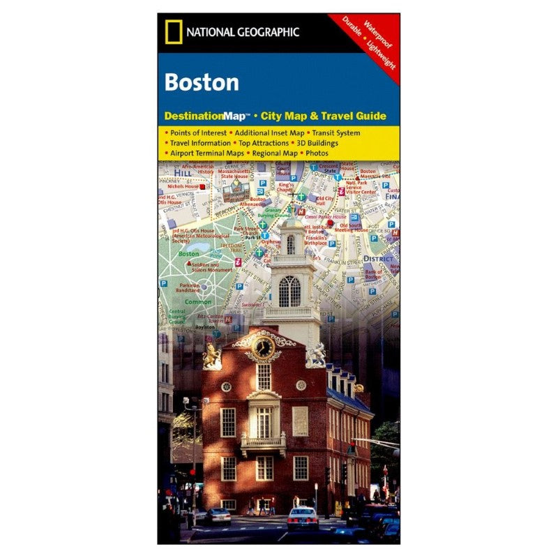 Boston, Massachusetts Destination Map