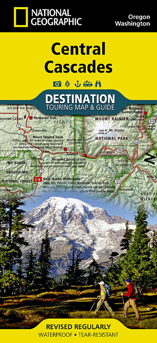 Cascades, Central Destination Map