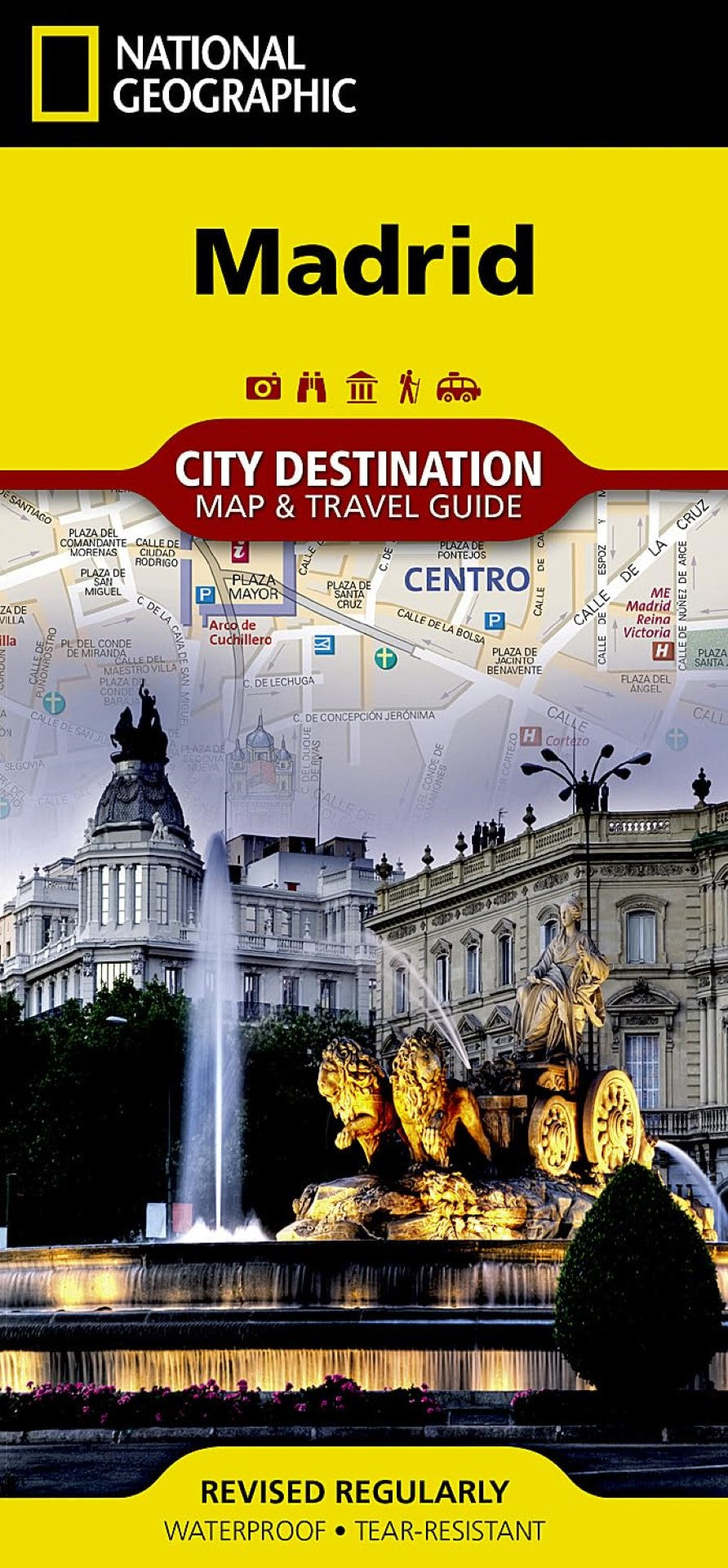Madrid, Spain Destination Map