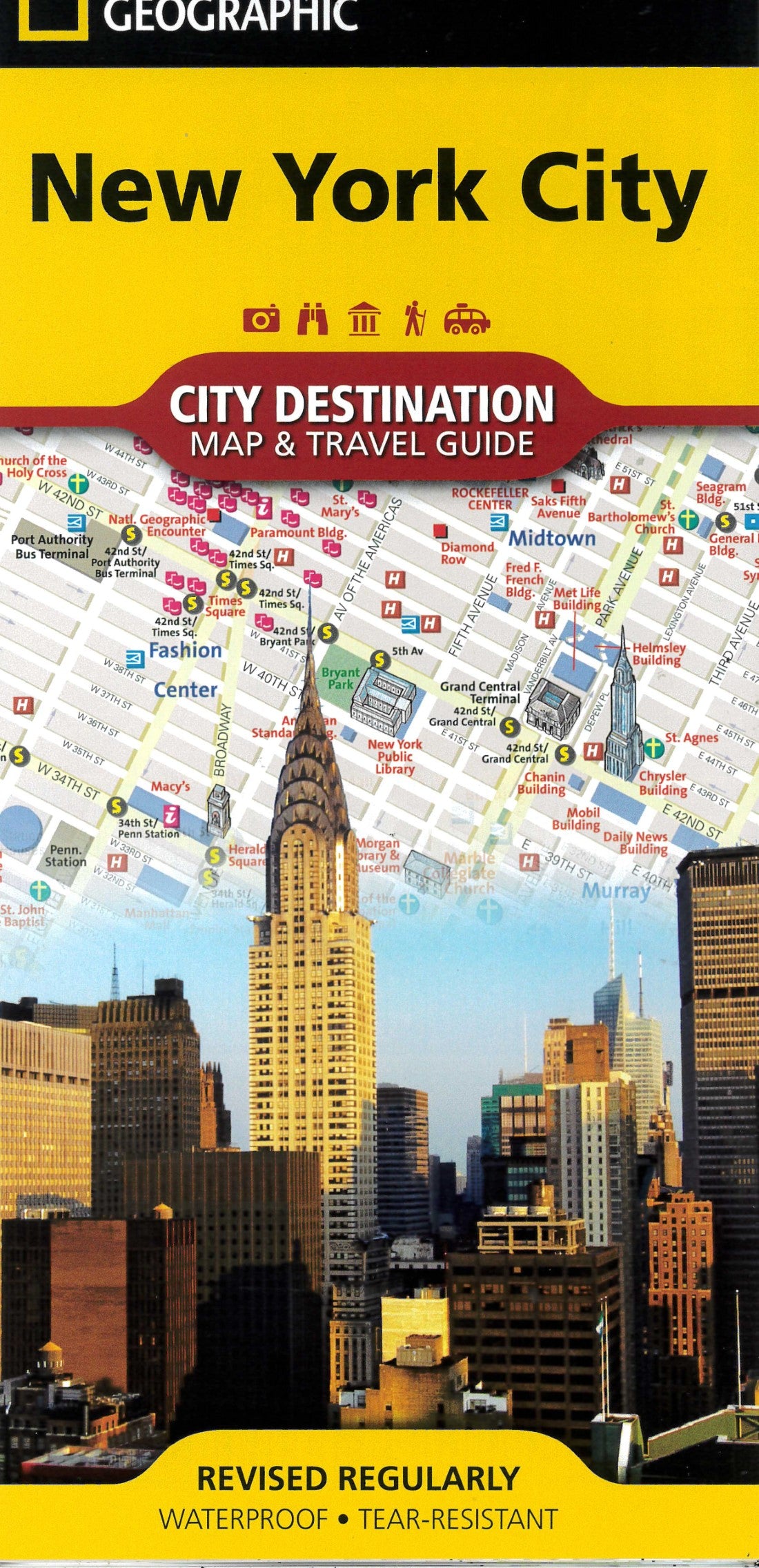 New York City, New York Destination Map
