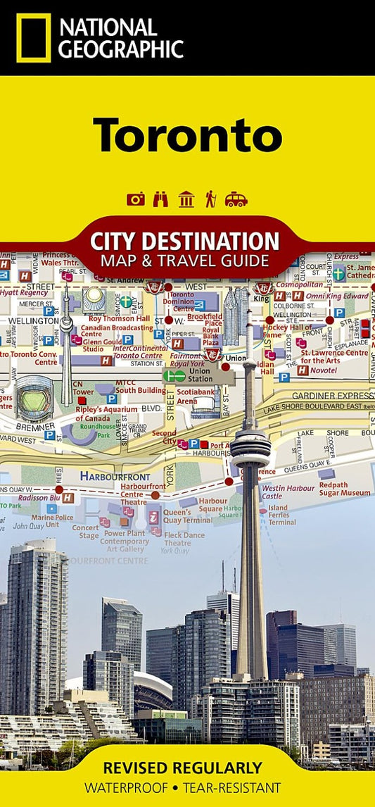 Toronto, Ontario City Destination : Map and Travel Guide