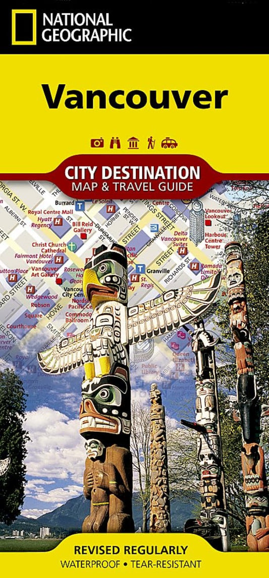 Vancouver, British Columbia Destination Map
