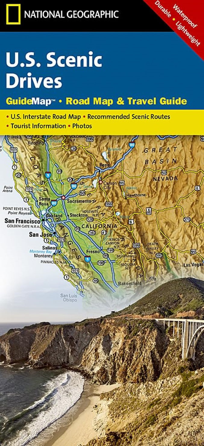 U.S. Scenic Drives GuideMap