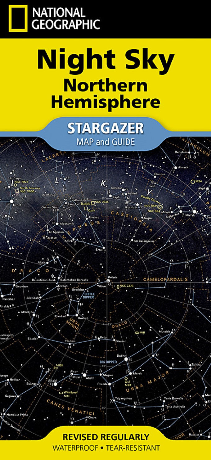 Night Sky - Northern Hemisphere [Stargazer folded] Map