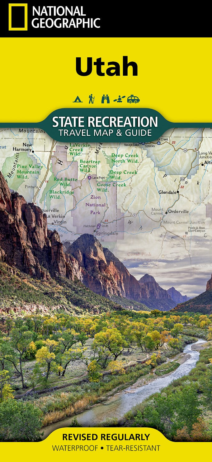 Utah State Recreation Map
