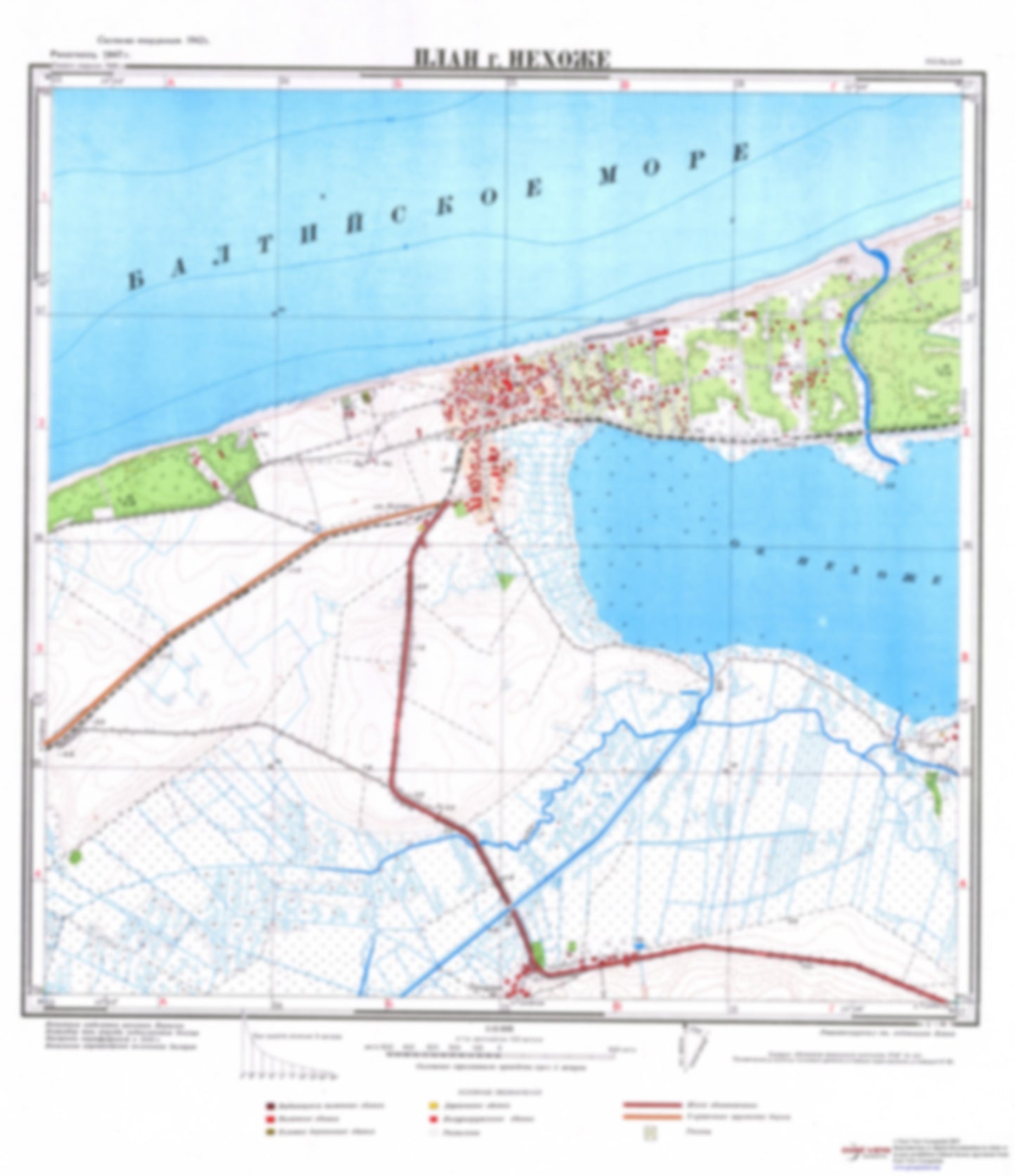 Niechorze (Poland) - Soviet Military City Plans