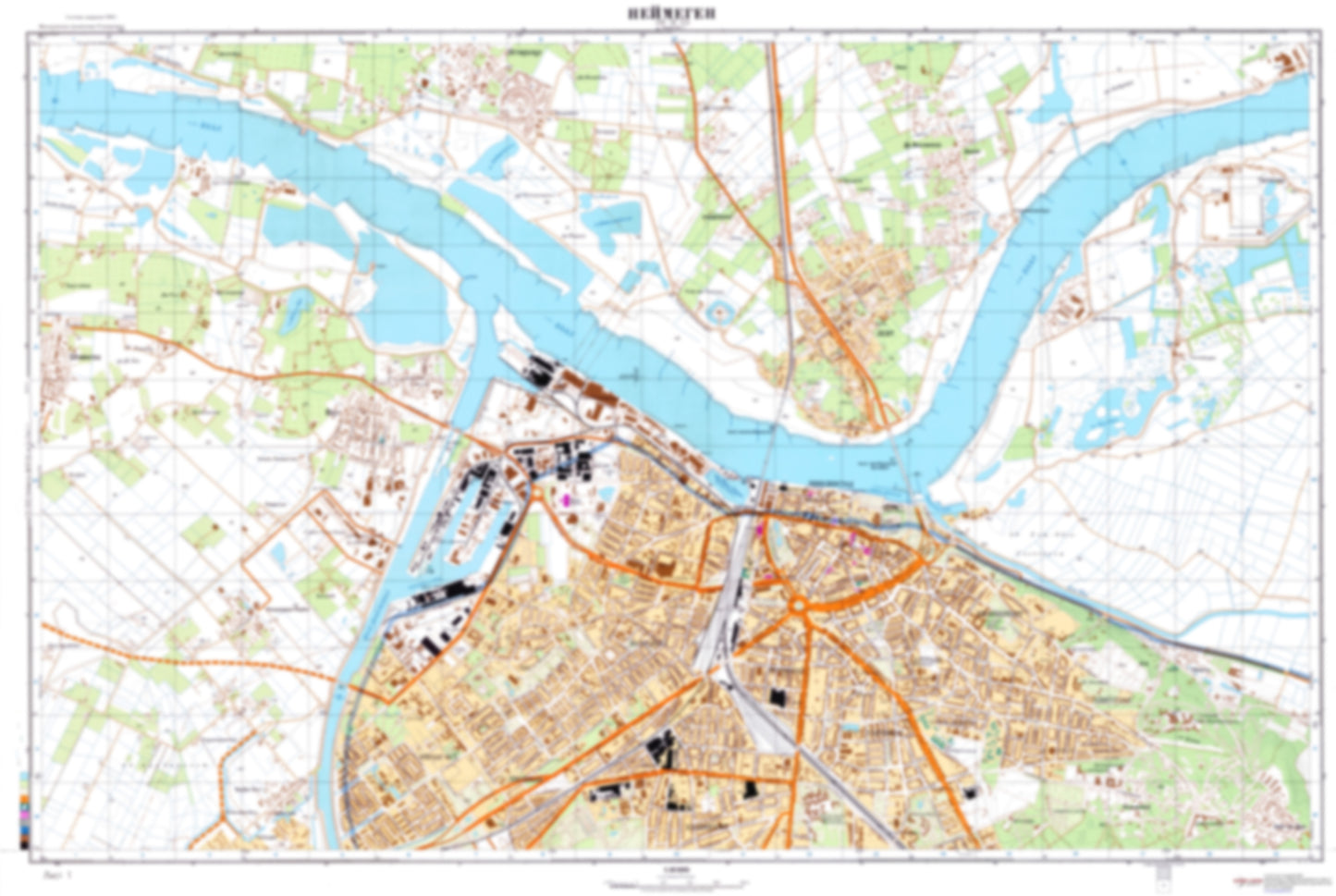 Nijmegen 1 (Netherlands) - Soviet Military City Plans