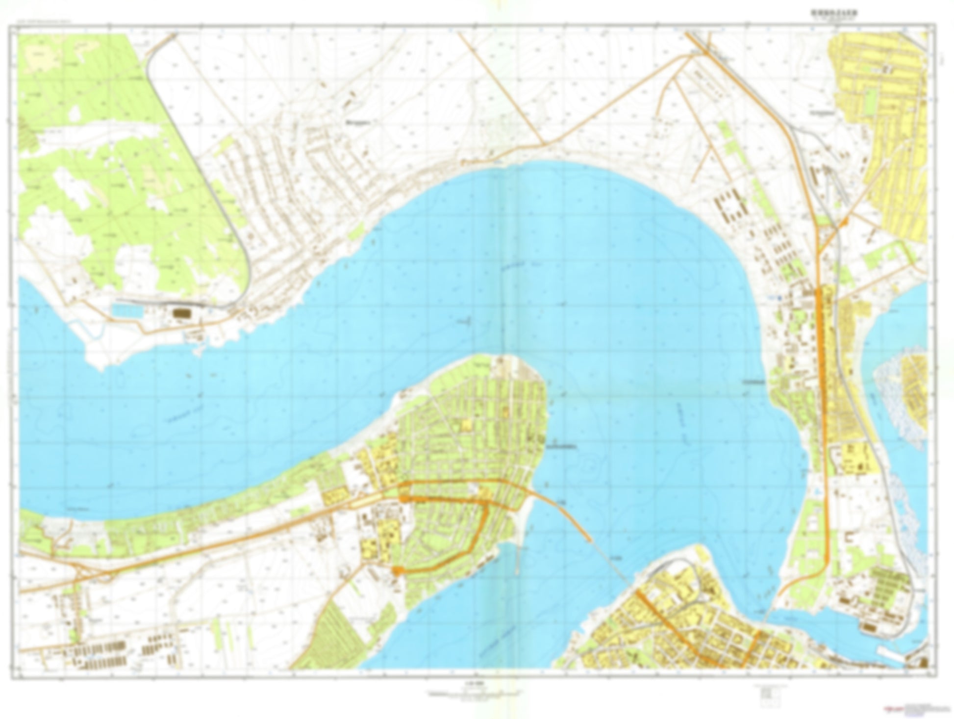 Nikolaev 1 (Ukraine) - Soviet Military City Plans