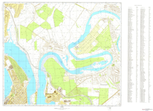 Nikolaev 2 (Ukraine)  - Soviet Military City Plans
