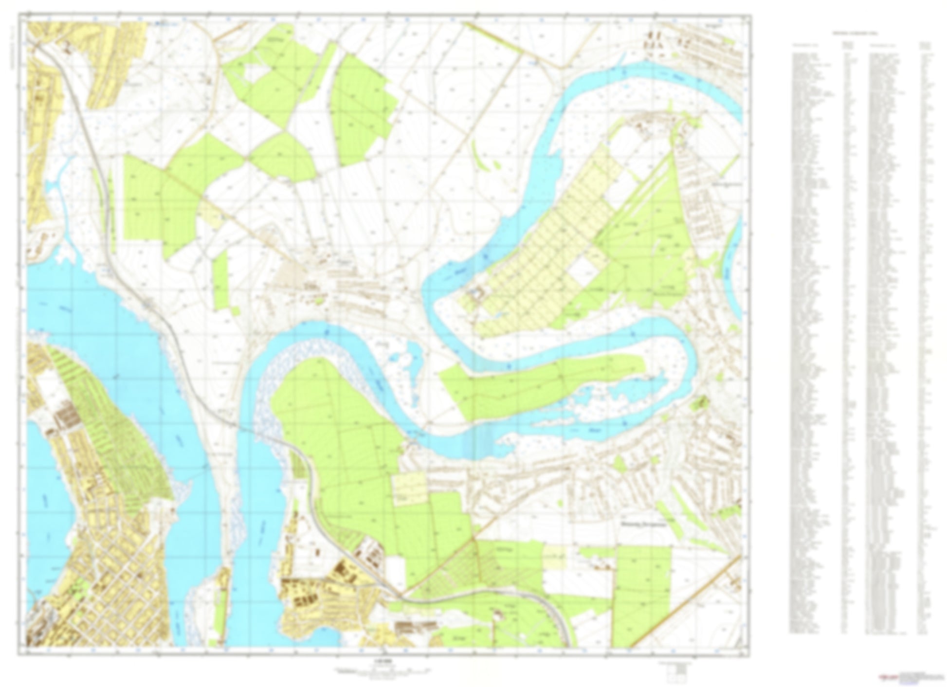 Nikolaev 2 (Ukraine)  - Soviet Military City Plans