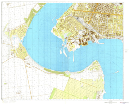 Nikolaev 3 (Ukraine)  - Soviet Military City Plans