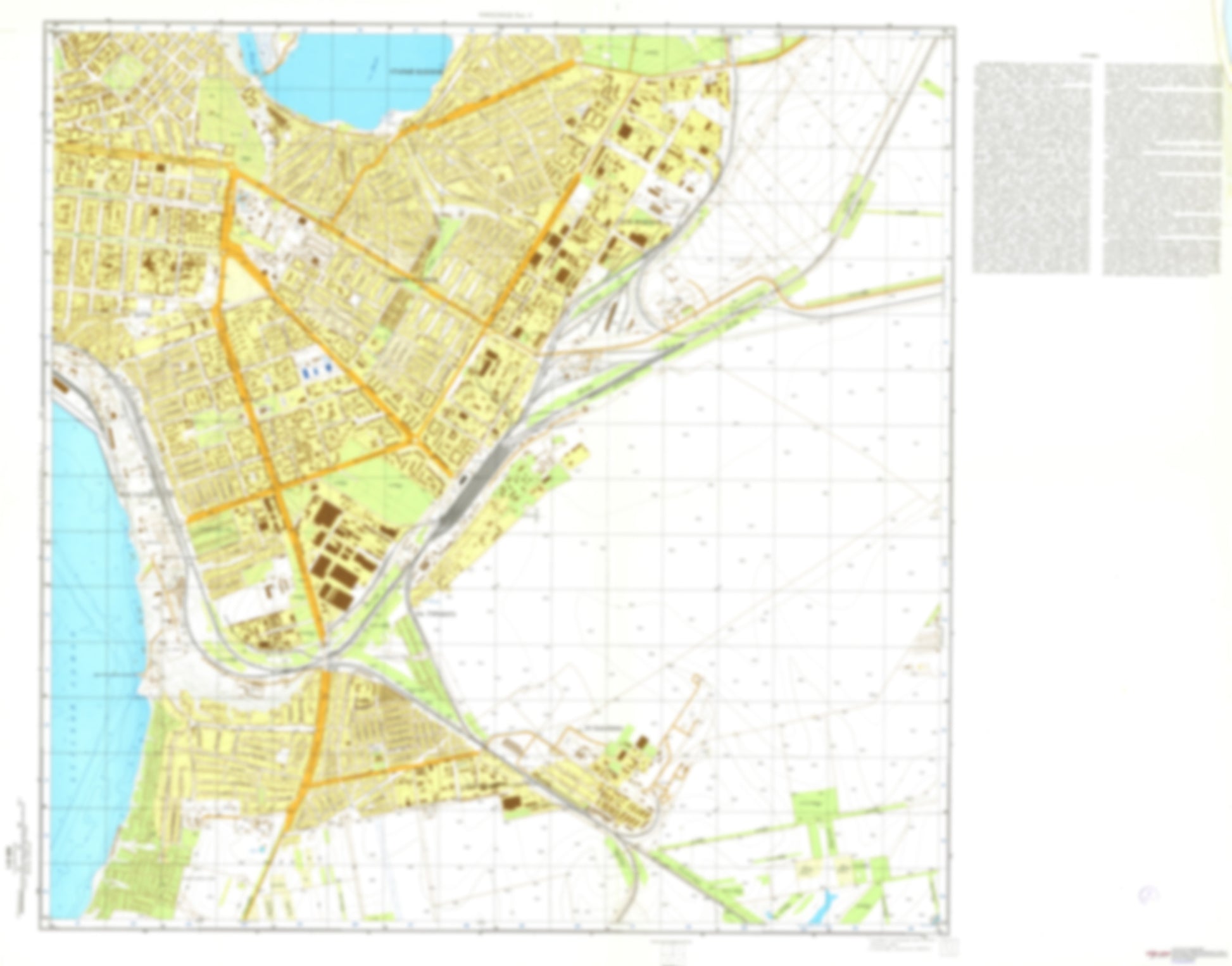 Nikolaev 4 (Ukraine) - Soviet Military City Plans