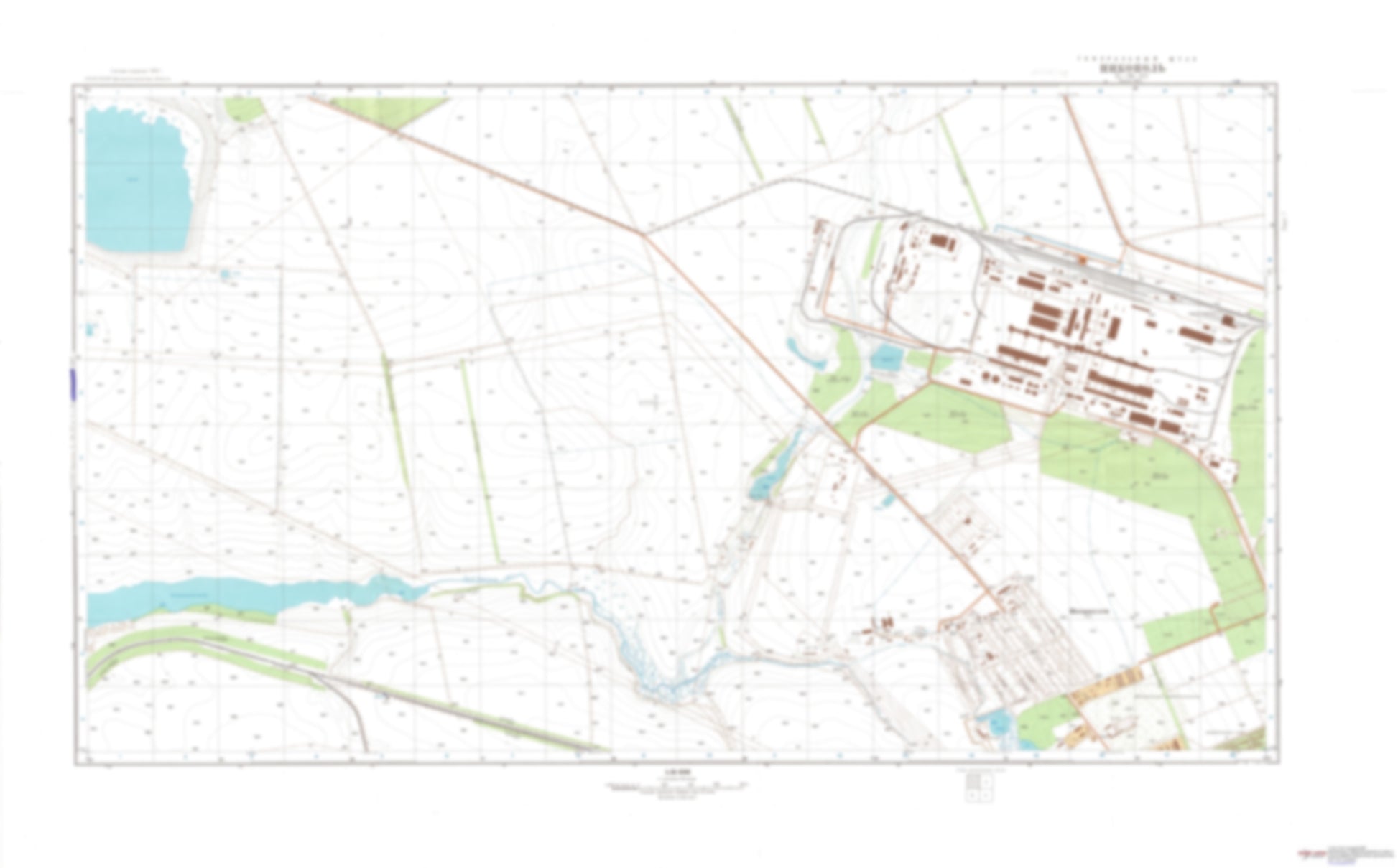 Nikopol 1 (Ukraine) - Soviet Military City Plans