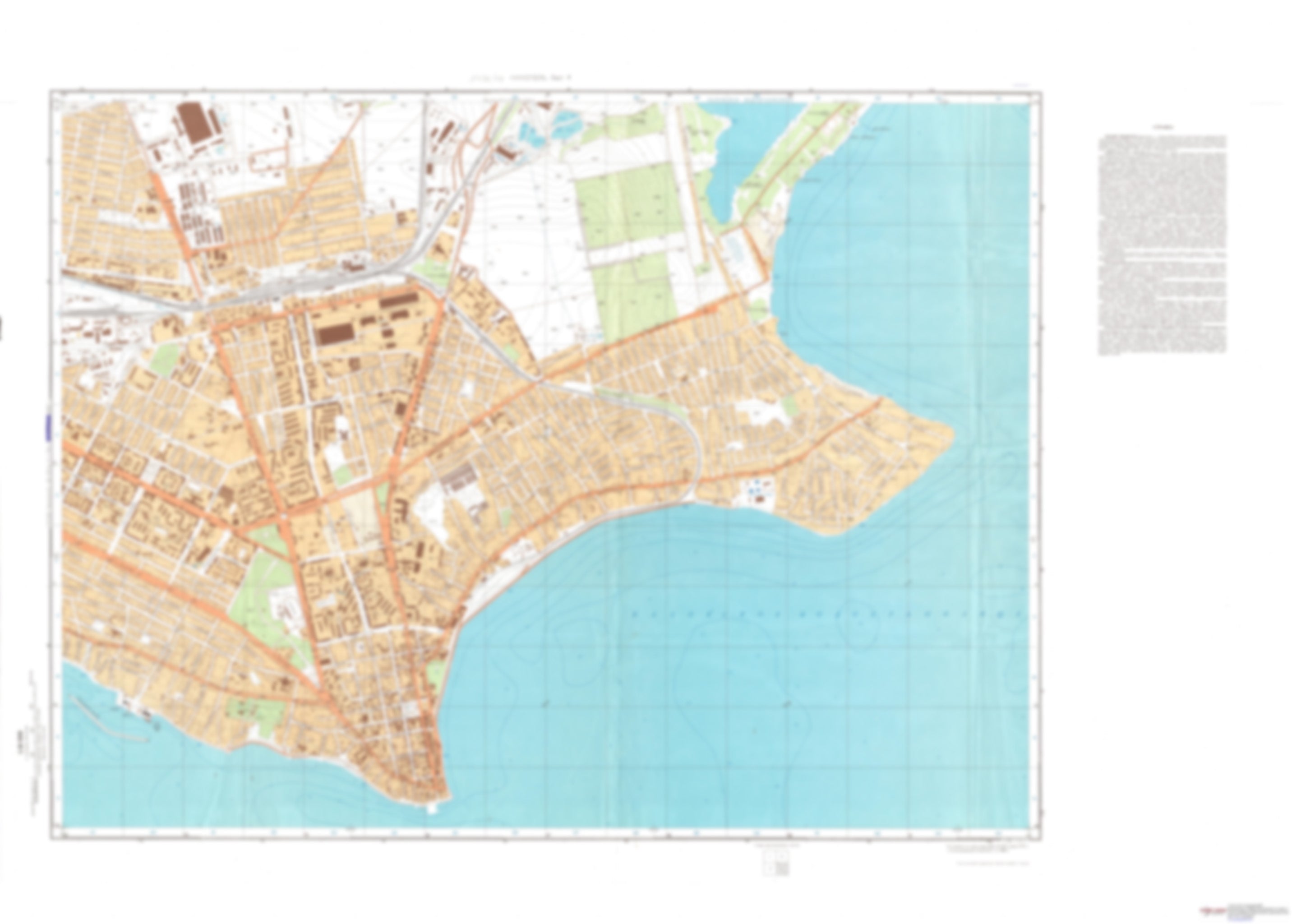 Nikopol 4 (Ukraine) - Soviet Military City Plans – Longitude Maps