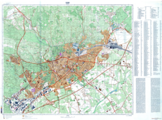 Nimes (France) - Soviet Military City Plans