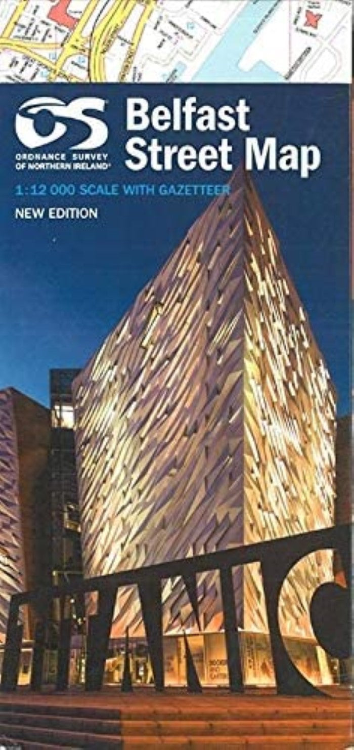 Belfast city map