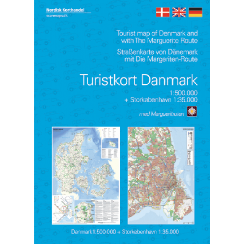 Denmark Tourist Map