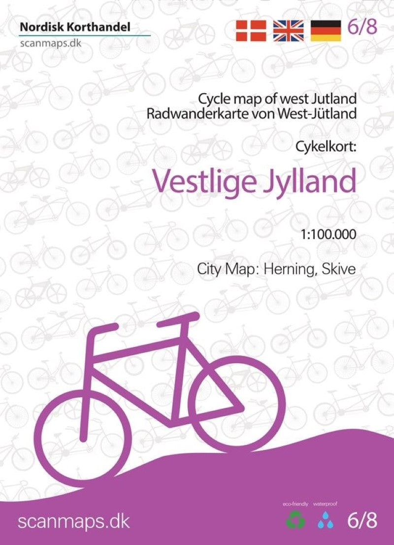 Cycle Map of West Jutland