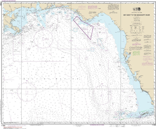Key West to The Mississippi River (11006) by NOAA