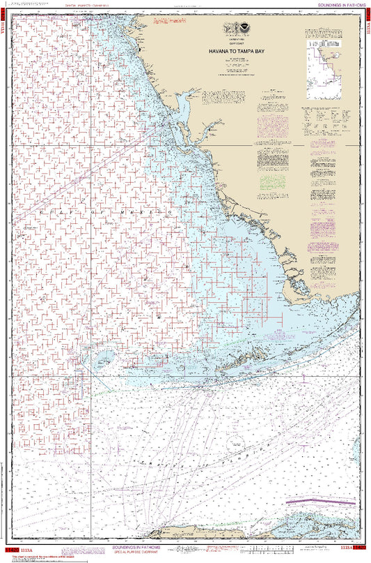 Havana to Tampa Bay (Oil and Gas Leasing Areas) (1113A) by NOAA