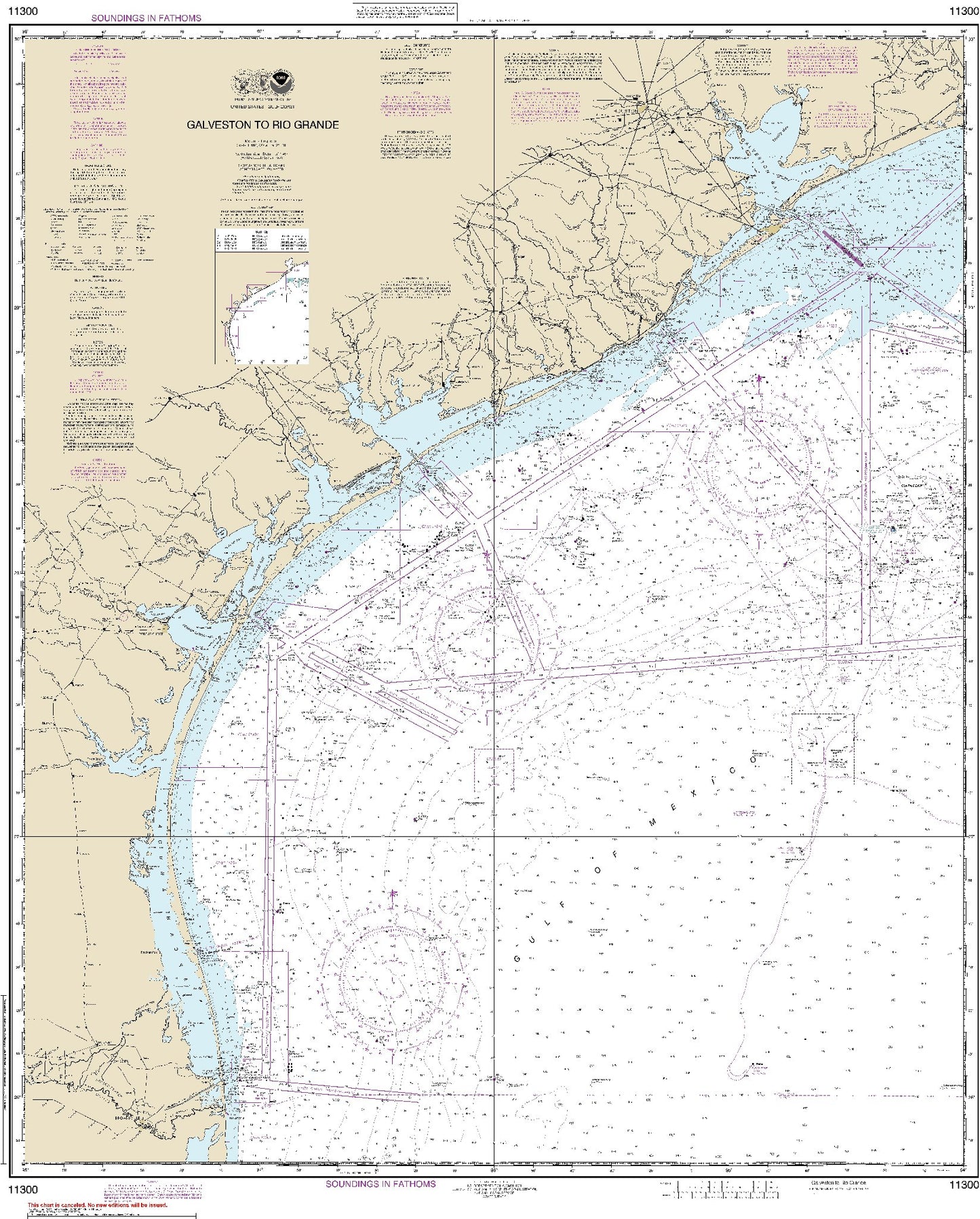 Galveston to Rio Grande (11300) by NOAA
