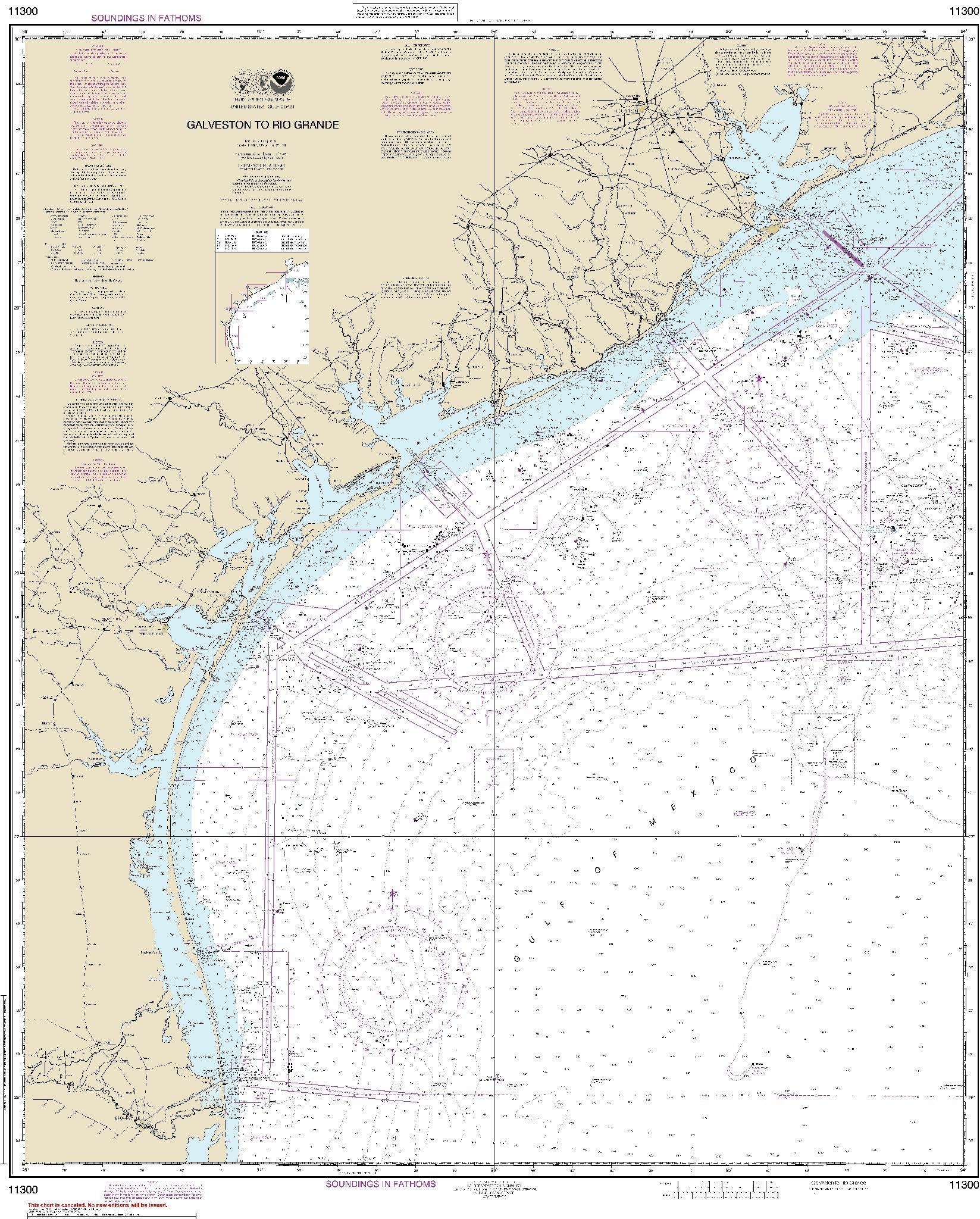 Galveston to Rio Grande (11300) by NOAA
