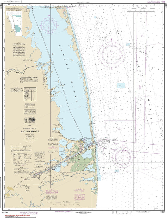 Southern Part of Laguna Madre (11301) by NOAA