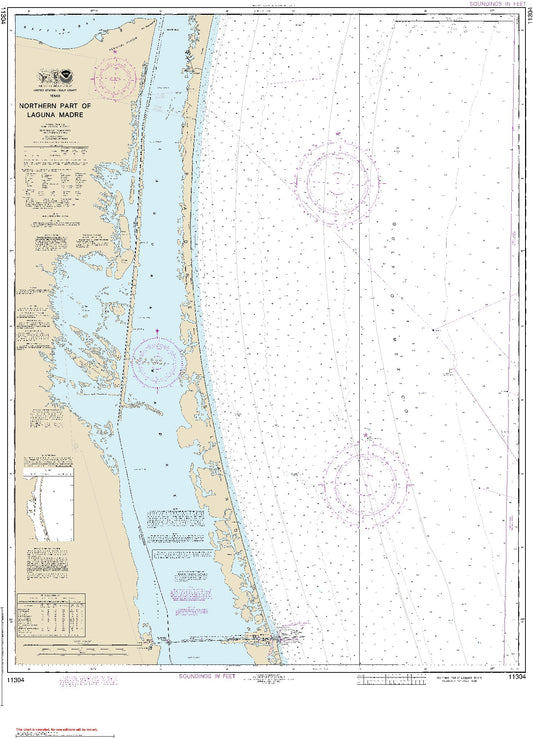 Northern Part of Laguna Madre (11304) by NOAA