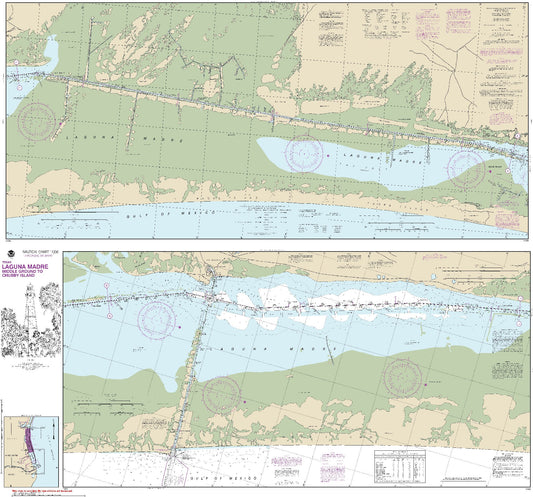 Laguna Madre - Middle Ground to Chubby Island (11306) by NOAA