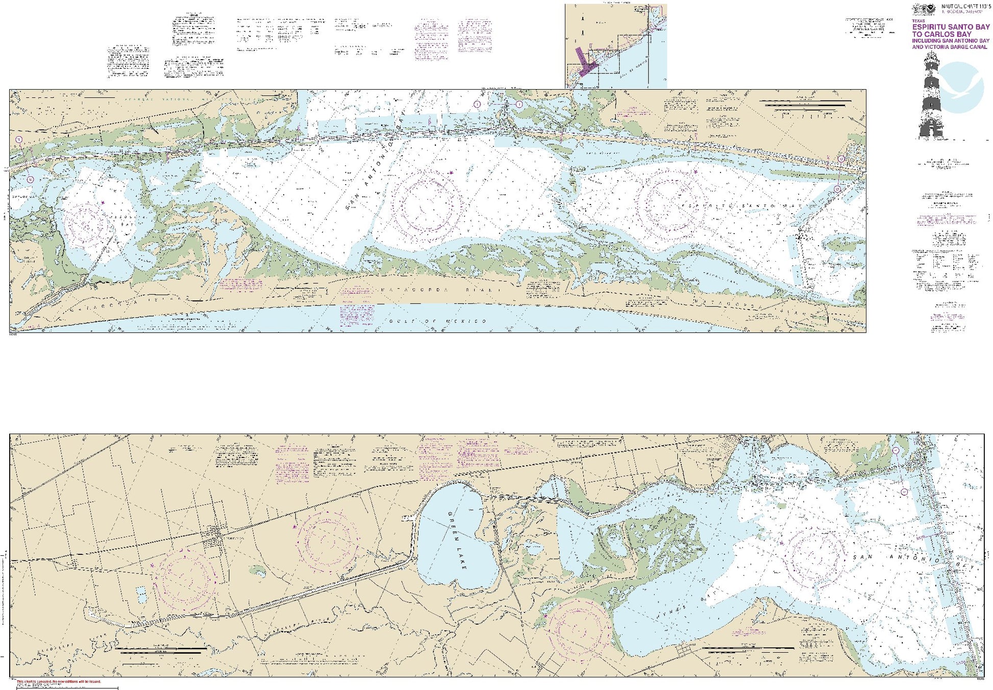 Espiritu Santo Bay to Carlos Bay (11315) by NOAA