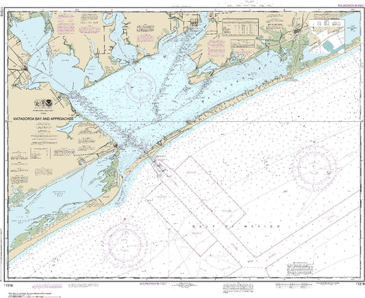 Matagorda Bay and Approaches (11316) by NOAA