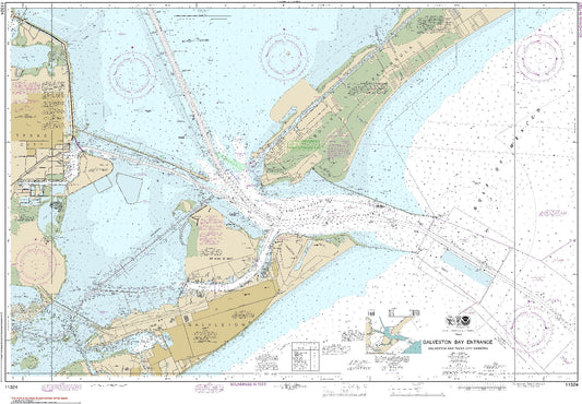 Galveston and Texas City Harbors (11324) by NOAA