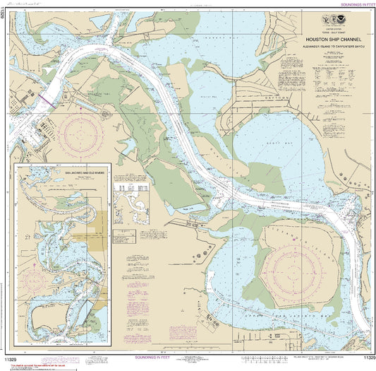 Houston Ship Channel - Alexander Island to Carpenters Bayou (11329) by NOAA