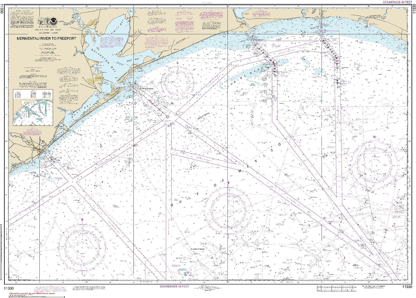 Mermentau River to Freeport (11330) by NOAA