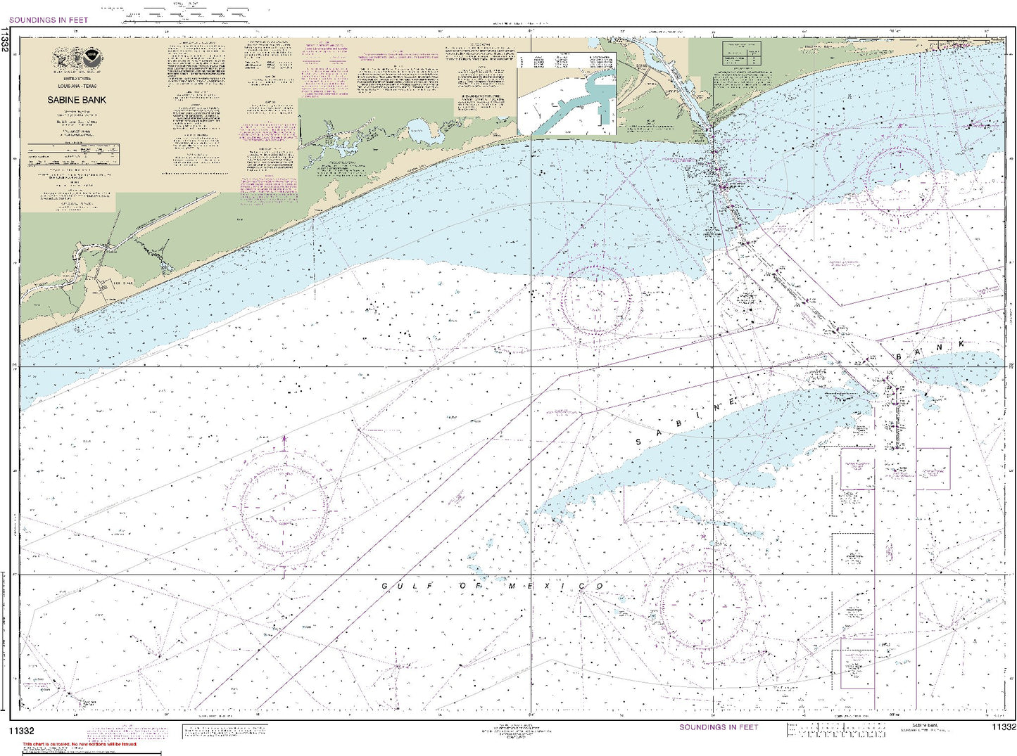 Sabine Bank (11332) by NOAA