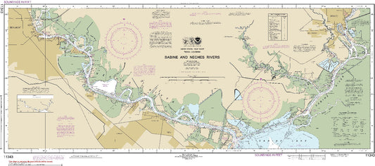 Sabine and Neches Rivers (11343) by NOAA