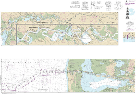 Calcasieu River and Lake (11347) by NOAA