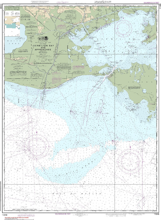 Vermilion Bay and Approaches (11349) by NOAA