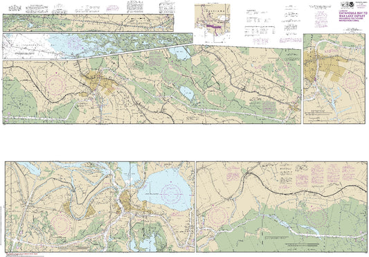 Catahoula Bay to Wax Lake Outlet Including The Houma Navigational Canal (11355) by NOAA