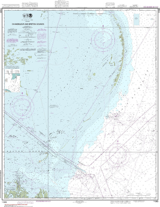 Chandeleur and Breton Sounds (11363) by NOAA