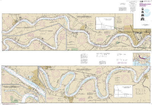 Mississippi River - New Orleans to Baton Rouge (11370) by NOAA