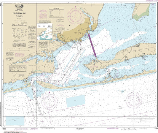 Pensacola Bay (11383) by NOAA