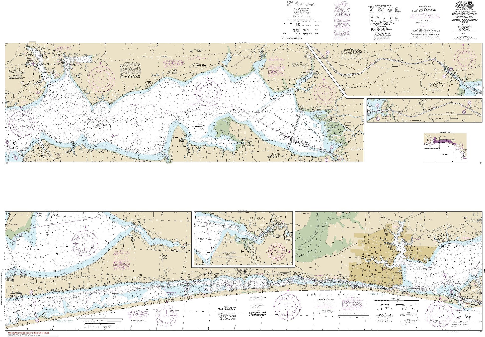 West Bay to Santa Rosa Sound (11385) by NOAA