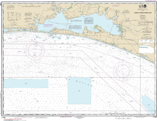 Choctawhatchee Bay and Approaches (11388) by NOAA
