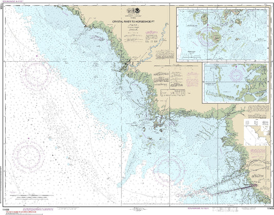 Crystal River to Horseshoe Point (11408) by NOAA