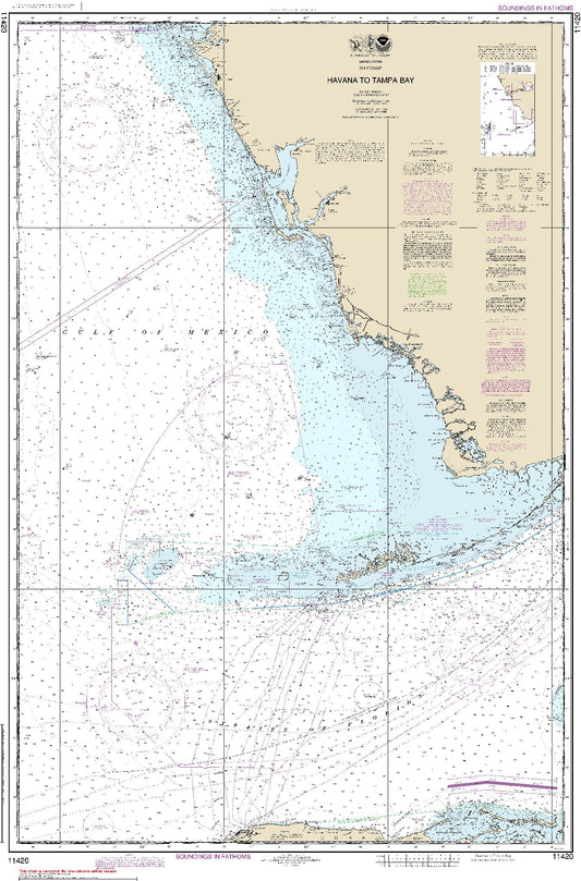 Havana to Tampa Bay (11420) by NOAA