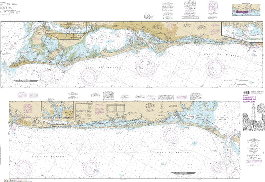 Charlotte Harbor to Tampa Bay; Sides A and B with Bradenton Extension (11425) by NOAA